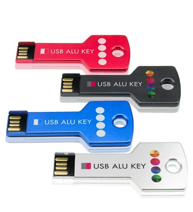 CHIAVETTE USB A FORMA DI CHIAVE