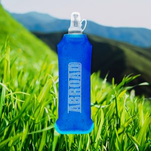 Borraccia Pieghevole 500ml borraccia pieghevole 500 ml in silicone ideale per lo sport