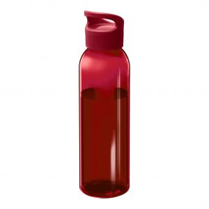Bottiglia sportiva in tritan™ 650ml Borraccia sportiva in tritan rossa