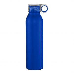 Borraccia in Alluminio 650ml Tappo Trasporto Borraccia in Alluminio 650ml blu