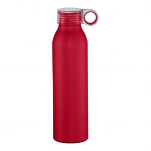 Borraccia in Alluminio 650ml Tappo Trasporto Borraccia in Alluminio 650ml rossa