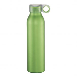 Borraccia in Alluminio 650ml Tappo Trasporto Borraccia in Alluminio 650ml verde