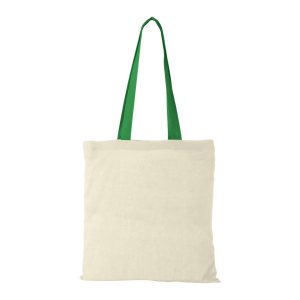 Shopper Cotone Naturale Manici Colorati 100gr Shopper in Cotone Naturale Manici Colorati 100gr