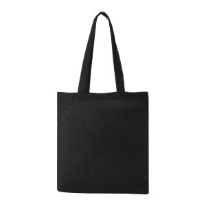 Shopper in Cotone Colorate 140gr Shopper in Cotone Colorate 140gr nera