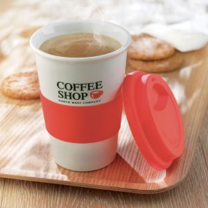 Tazza Caffè Americano in Ceramica e Silicone Tazza Caffè Americano in Ceramica e Silicone