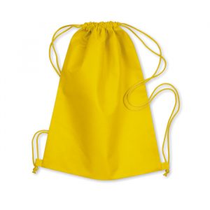 Sacche economiche colorate in TNT 5L Sacche economiche colorate in TNT 5L giallo