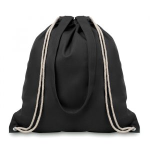 Sacca Shopper in Cotone Personalizzata nera