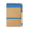 Bloc Notes Eco A6 con Penna blu