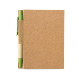 Notes A7 con Penna in Carta Riciclata Notes A7 con Penna in Carta Riciclata lime