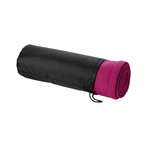 Coperta in Pile con Custodia Personalizzata Coperta in Pile con Custodia Personalizzata magenta