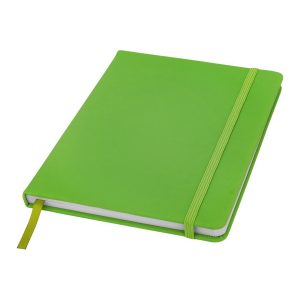 Taccuini A5 con Elastico Copertina Rigida e Pagine a Righe Personalizzati Taccuini A5 con Elastico Copertina Rigida e Pagine a Righe Personalizzati lime