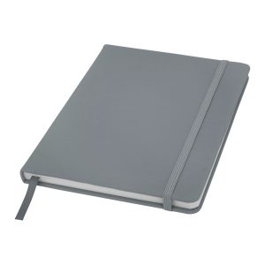 Taccuini A5 con Elastico Copertina Rigida e Pagine a Righe Personalizzati Taccuini A5 con Elastico Copertina Rigida e Pagine a Righe Personalizzati grigi