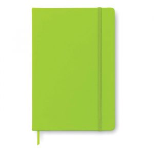 Taccuini A5 con Elastico Copertina Rigida e Pagine Neutre Personalizzati Taccuini A5 con Elastico Copertina Rigida e Pagine Neutre Personalizzati lime