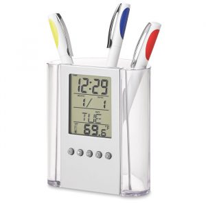 Portapenne con Orologio Multifunzione Portapenne con Orologio Multifunzione