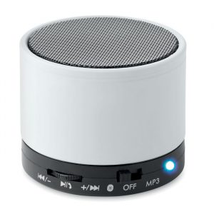 Speaker Wireless Round Economico Speaker Bluetooth Round Economico bianco