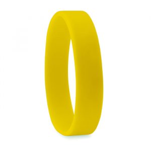 Braccialetti in Silicone Personalizzati Braccialetti in Silicone Personalizzati gialli