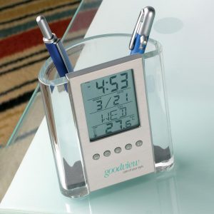 Portapenne con Orologio Multifunzione Portapenne con Orologio Multifunzione