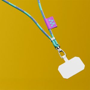 Porta Cellulare da Collo Personalizzato | in Plastica Riciclata Porta Cellulare da Collo Personalizzato | in Plastica Riciclata