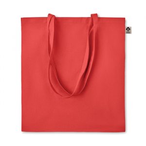 Shopper in Cotone Organico 140gr rosso
