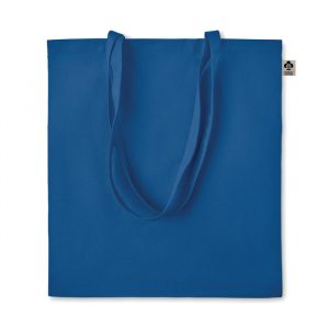 Shopper in Cotone Organico 140gr blu royal