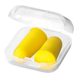 Tappi per le orecchie personalizzati giallo Tappi per le orecchie personalizzati