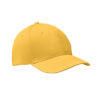 Cappellino 6 Pannelli Personalizzato giallo