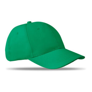 Cappellino 6 Pannelli Personalizzato verde