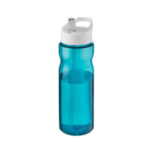H2o azzurro bianco Borraccia Sportiva con Cannuccia H2O Active® azzurro bianco